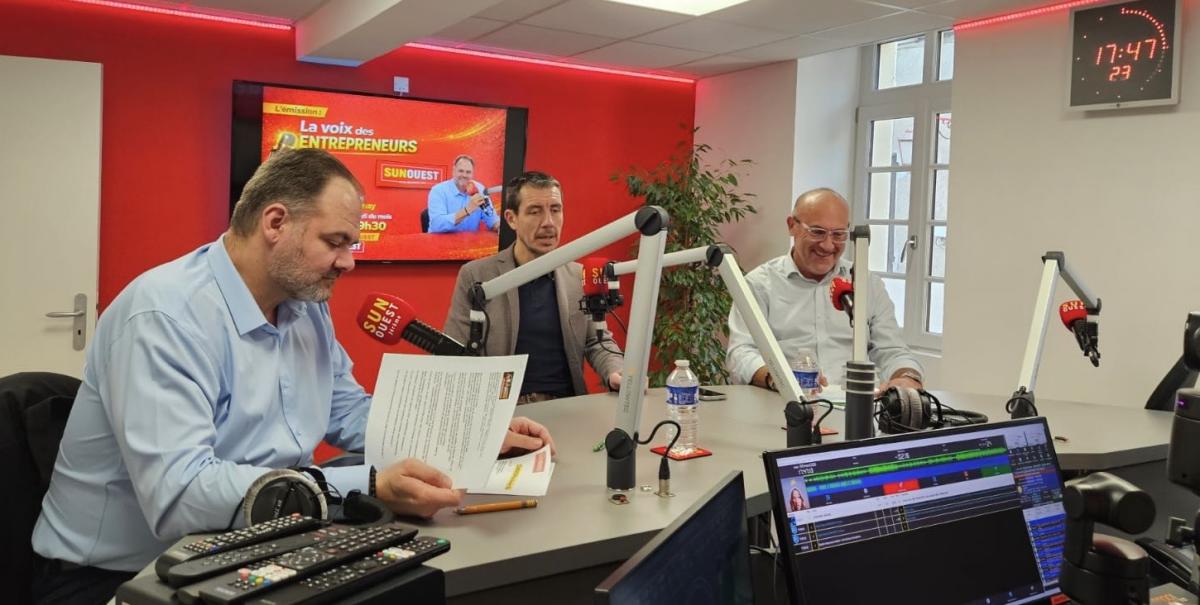 Les invités de l'émission la voix des entrepreneurs