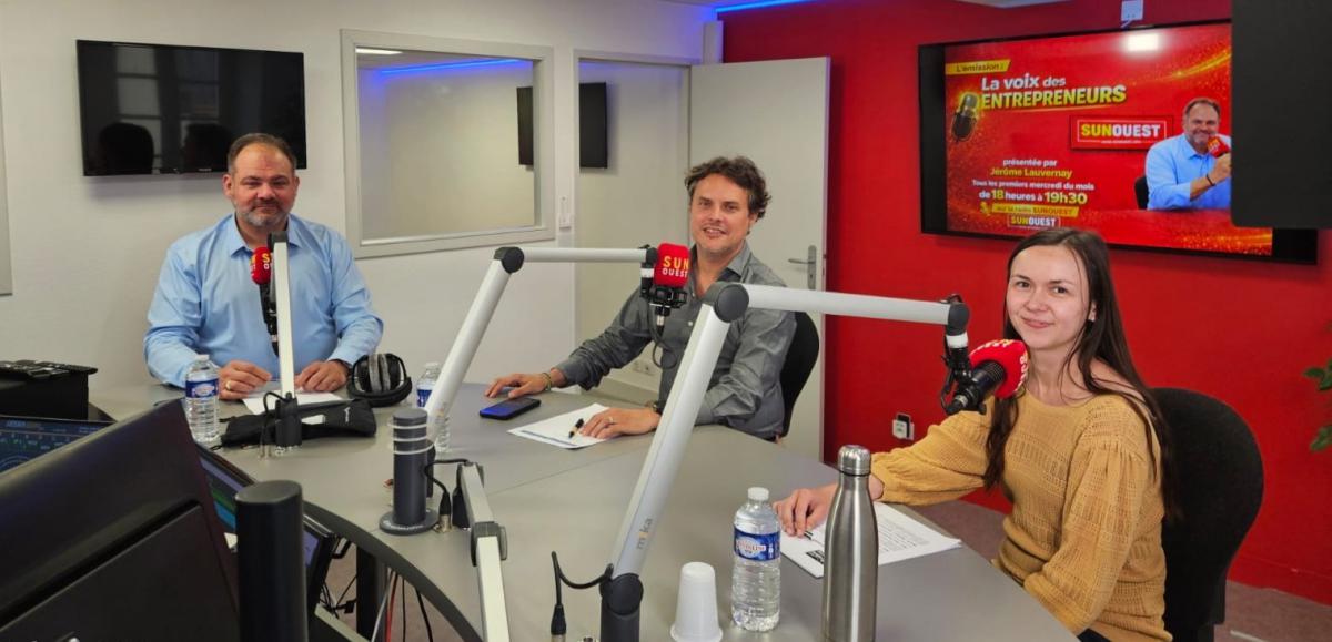 jerome lauvernay dans émission la voix des entrepreneurs